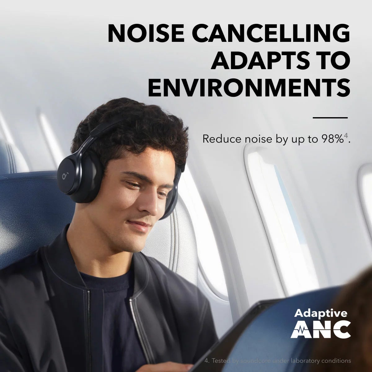 Soundcore Space One Wireless Noise-Cancelling Headphones, view 5