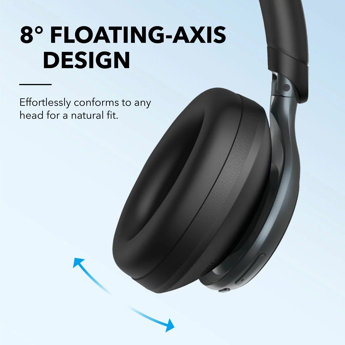 Soundcore Space One Wireless Noise-Cancelling Headphones, view 8
