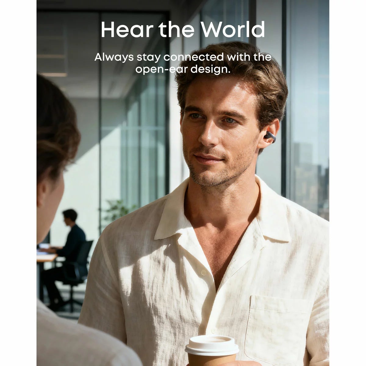Soundcore AeroClip Wireless Open-Ear Clip-On Earbuds with Adaptive Comfort, view 4