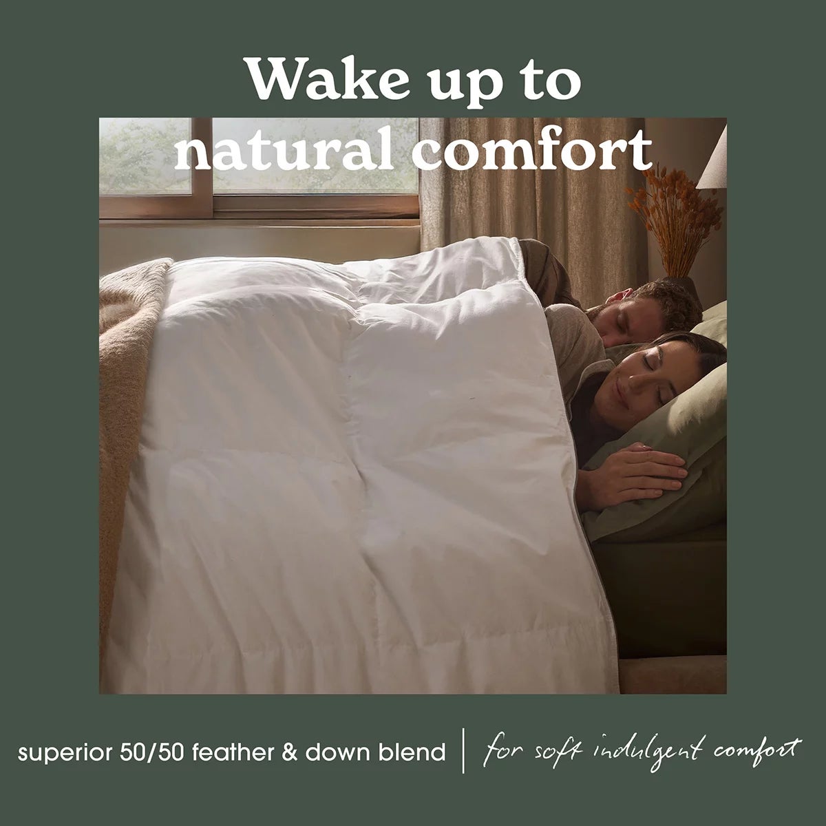 Sleepeezee Natural Feather and Down 10.5 Tog Duvet In 3 Sizes, view 2