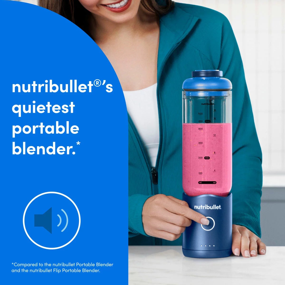 NutriBullet Dual Flex 2 Pack Portable Blender, view 6