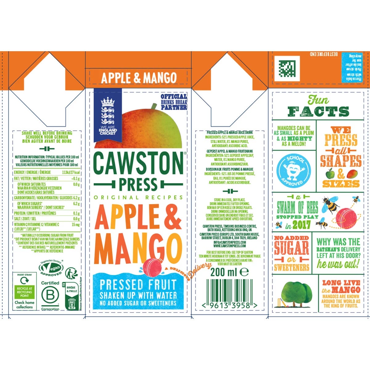 Cawston Press Variety Pack, 15 x 200ml, view 3