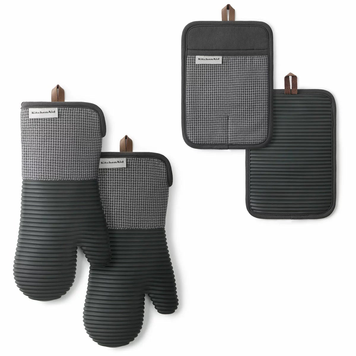 KitchenAid Pot Holder and Mini Mitt Set 4 Pack, view 16