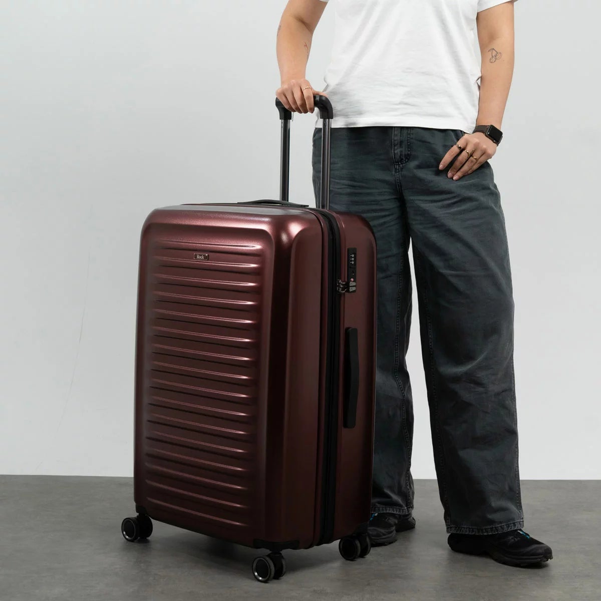 Rock Legacy Hardside Suitcase 3 Piece Set, view 12