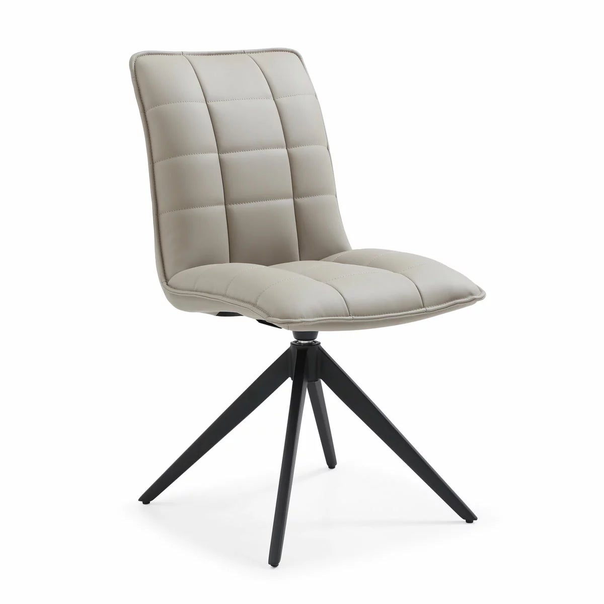 Indus Valley Skylar Taupe Faux Leather Dining Chair, 2 Pack, view 4