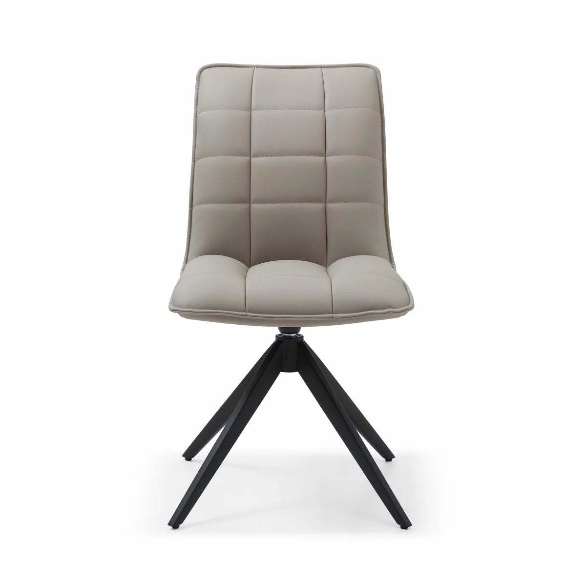 Indus Valley Skylar Taupe Faux Leather Dining Chair, 2 Pack, view 3