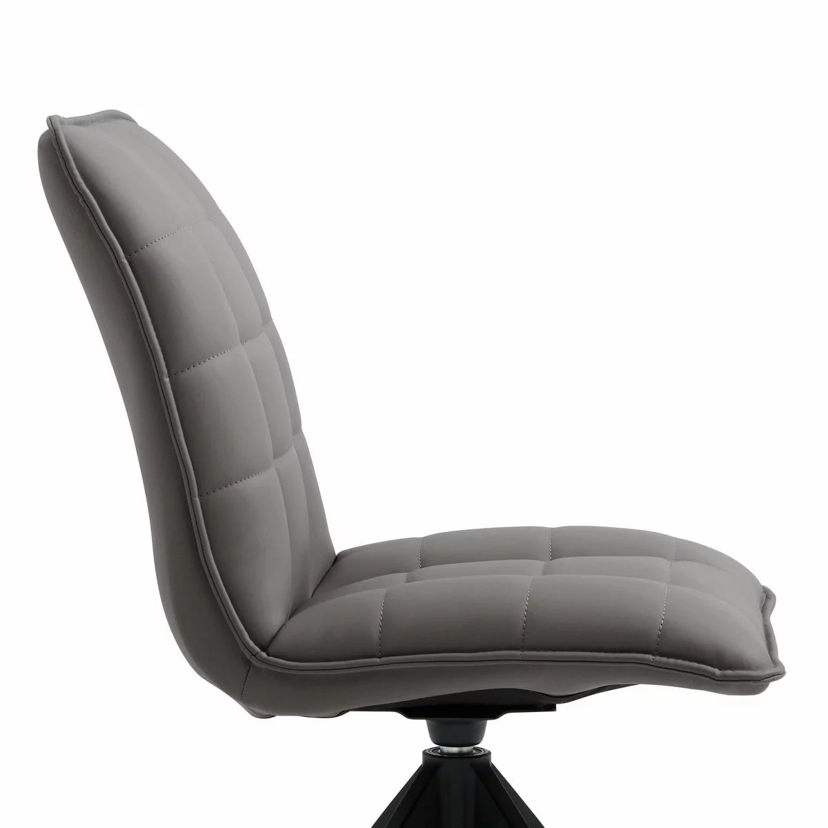 Indus Valley Skylar Grey Faux Leather Dining Chair, 2 Pack, view 5