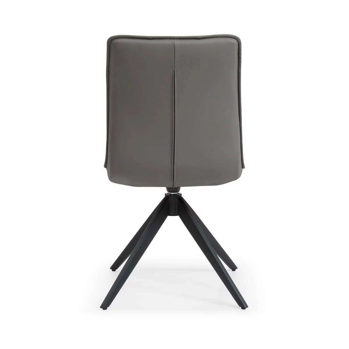 Indus Valley Skylar Grey Faux Leather Dining Chair, 2 Pack, view 7