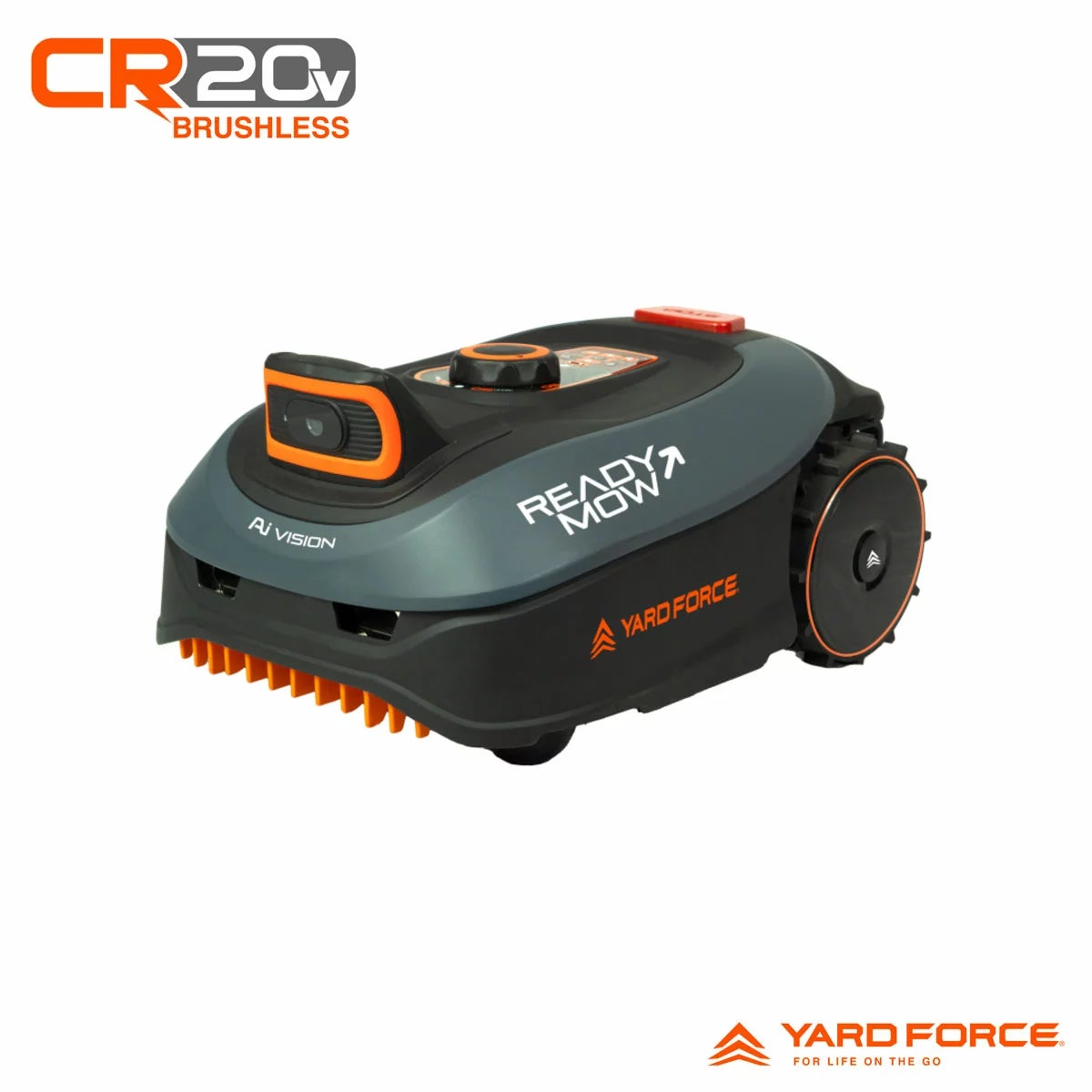 Yard Force Ivision I600 Robotic Lawnmower + Charging Station (600m² cutting area), view 2