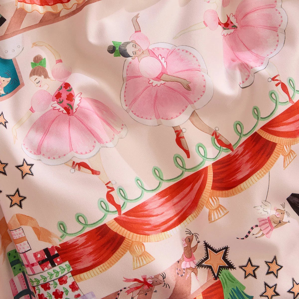 Cath Kidston Christmas Nutcracker Scene Reversible Duvet Cover Set In 4 Sizes, view 5