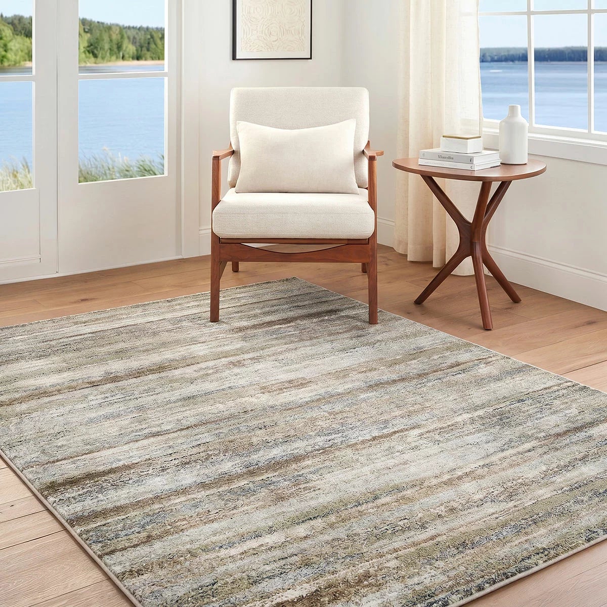 Livabliss Avellino Beige Rug, In 2 Sizes