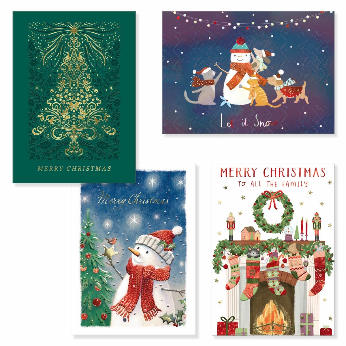 Tom Smith Premium Christmas Boxed Cards- 40 Count, view 5