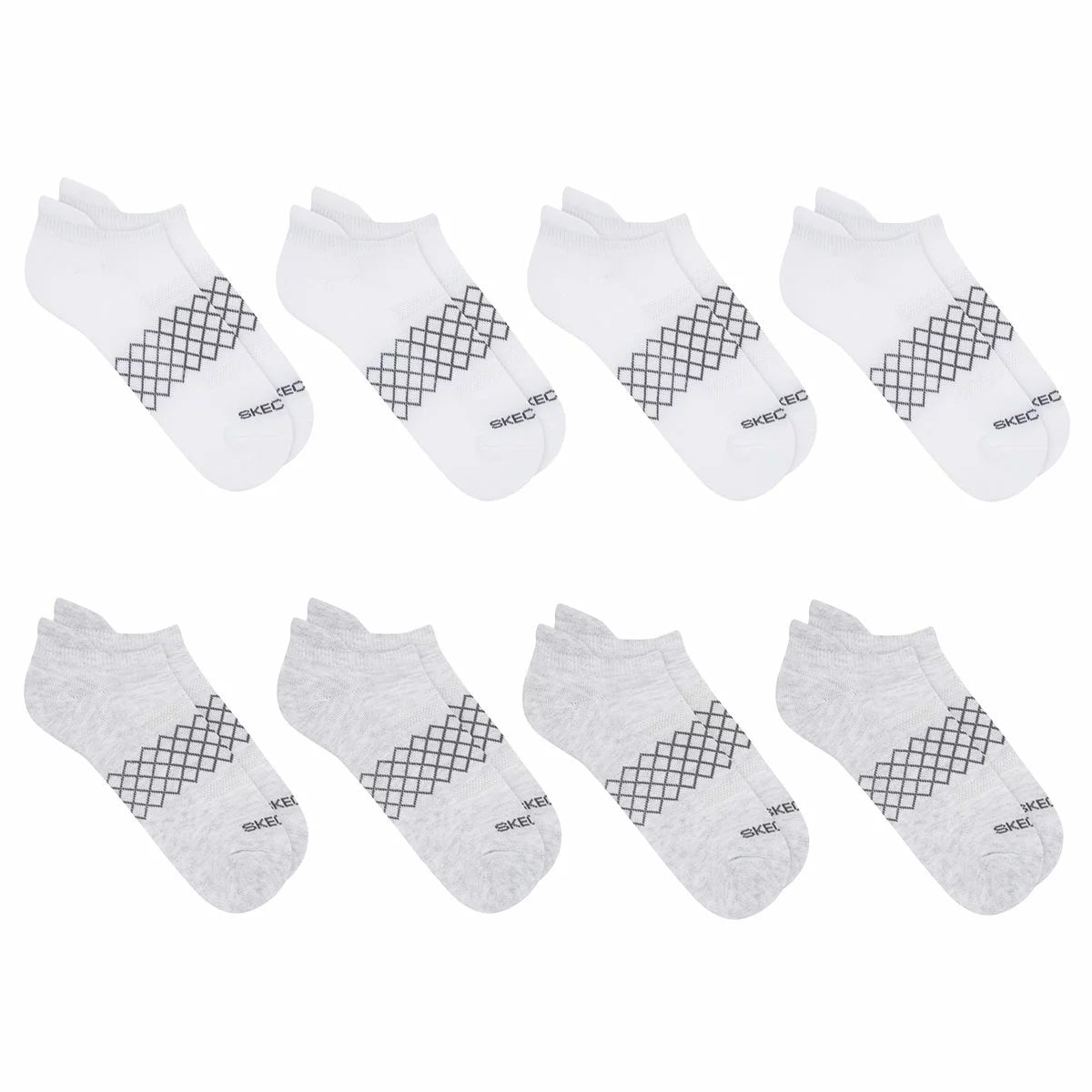 Skechers Women's No Show Sock 8 Pack, view 24