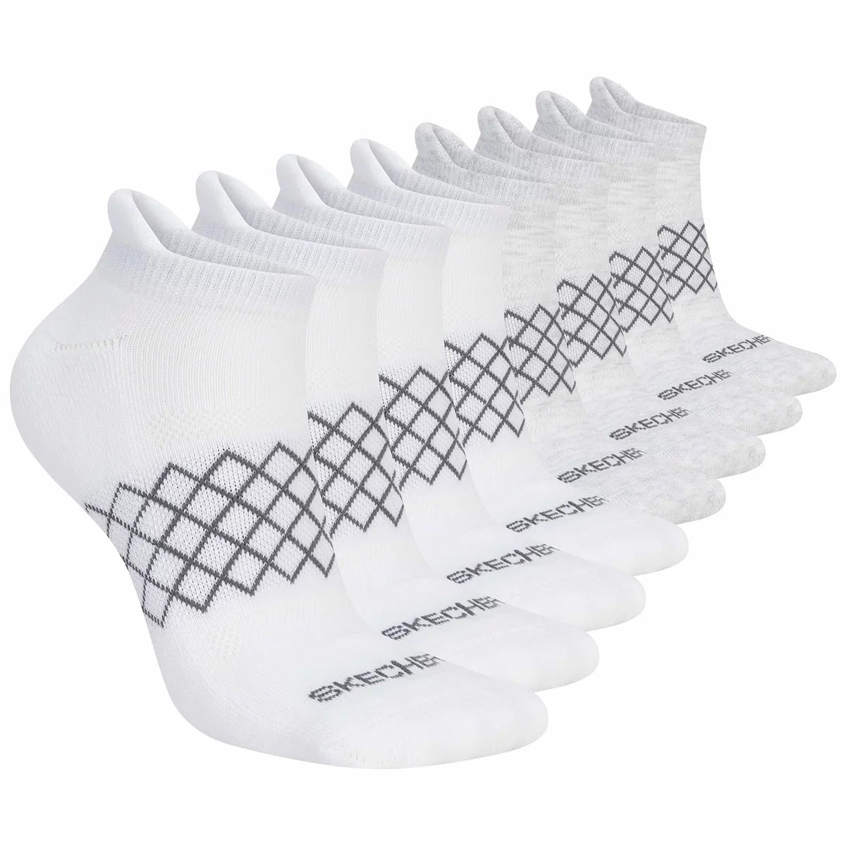 Skechers Women's No Show Sock 8 Pack, view 3