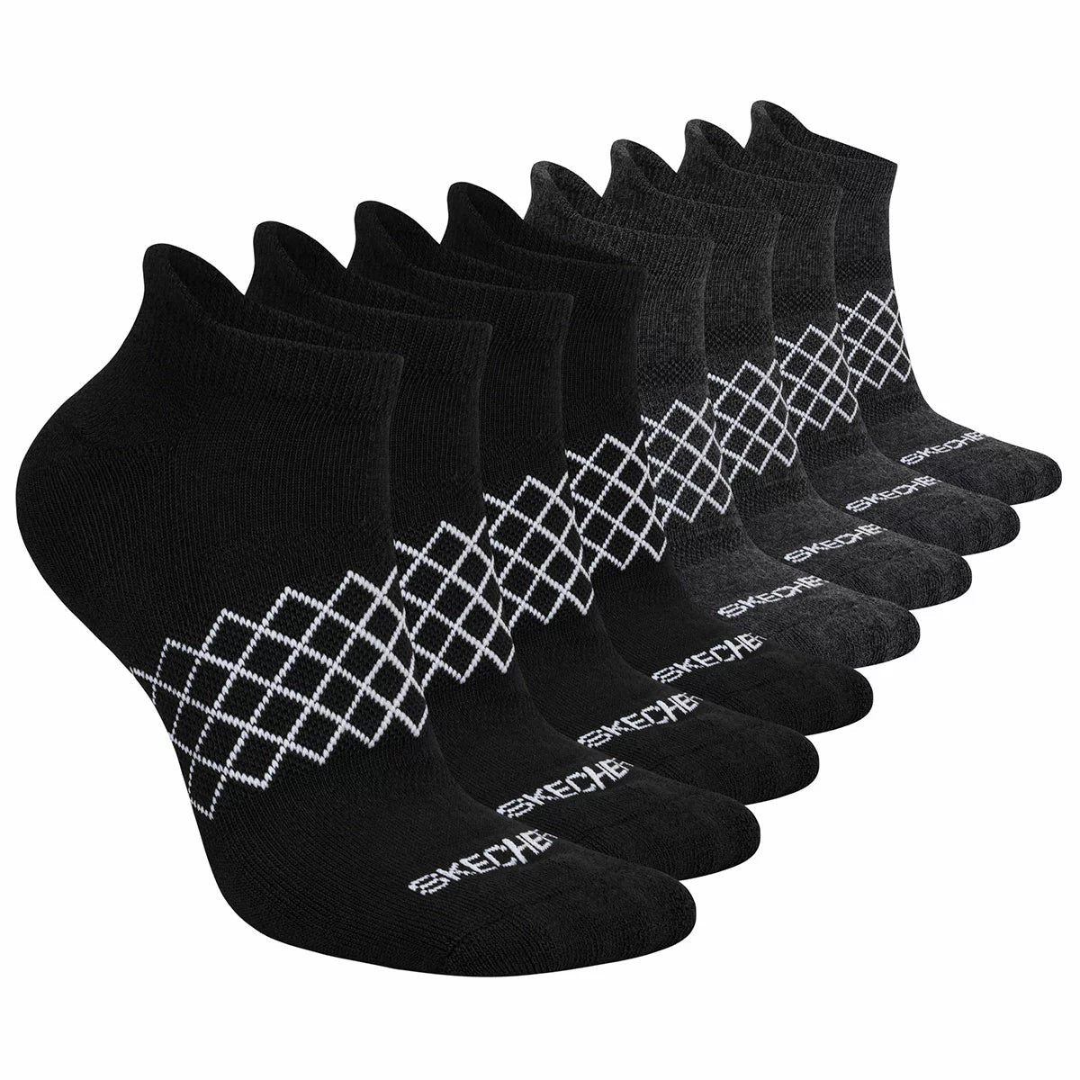 Skechers Women's No Show Sock 8 Pack, view 9