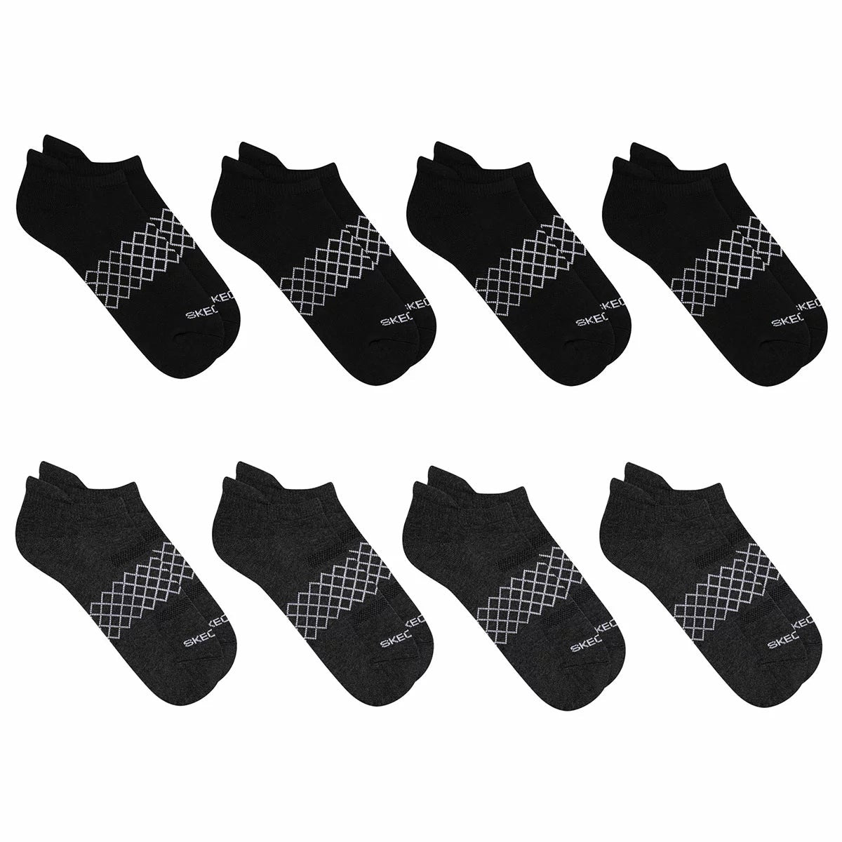 Skechers Women's No Show Sock 8 Pack, view 12