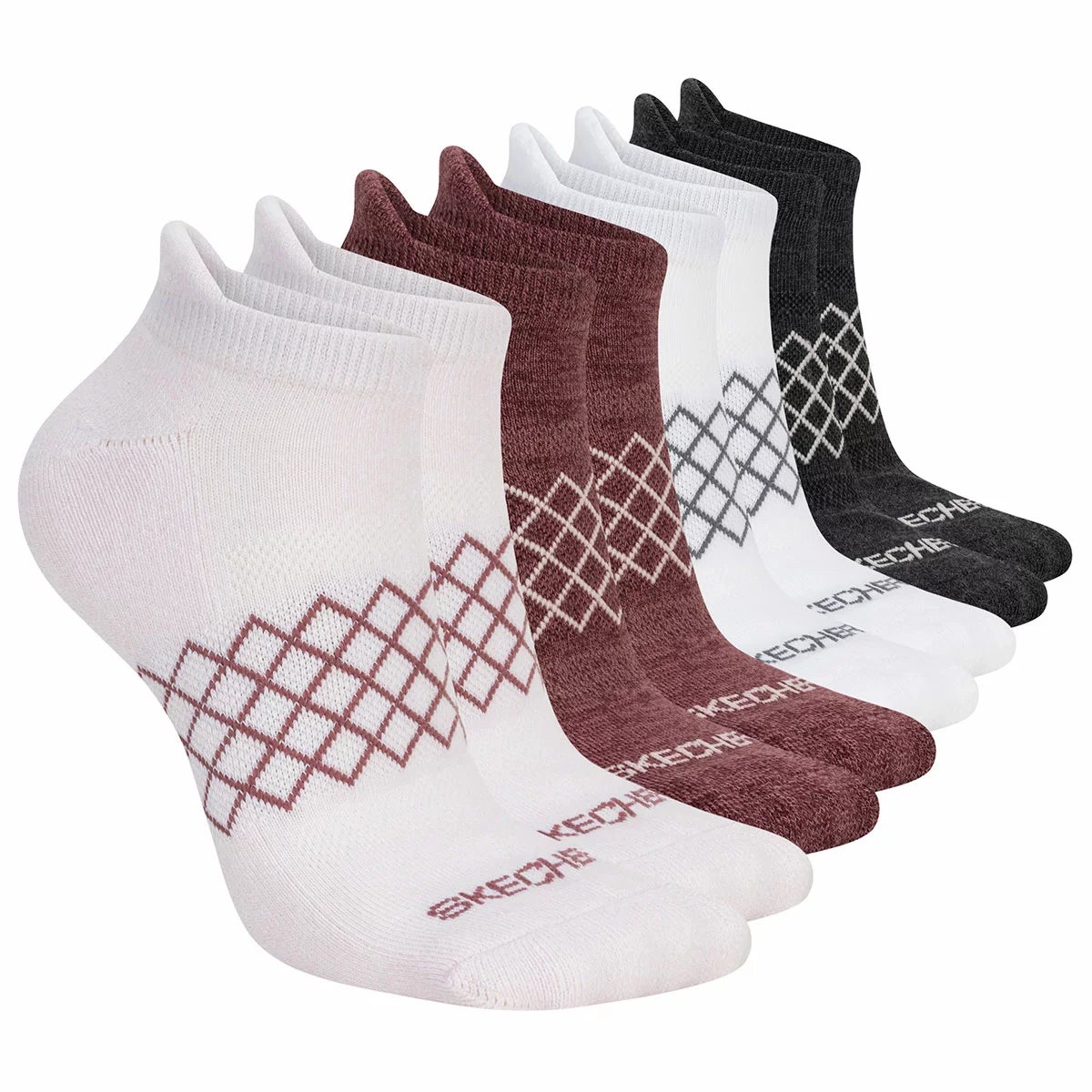 Skechers Women's No Show Sock 8 Pack, view 14