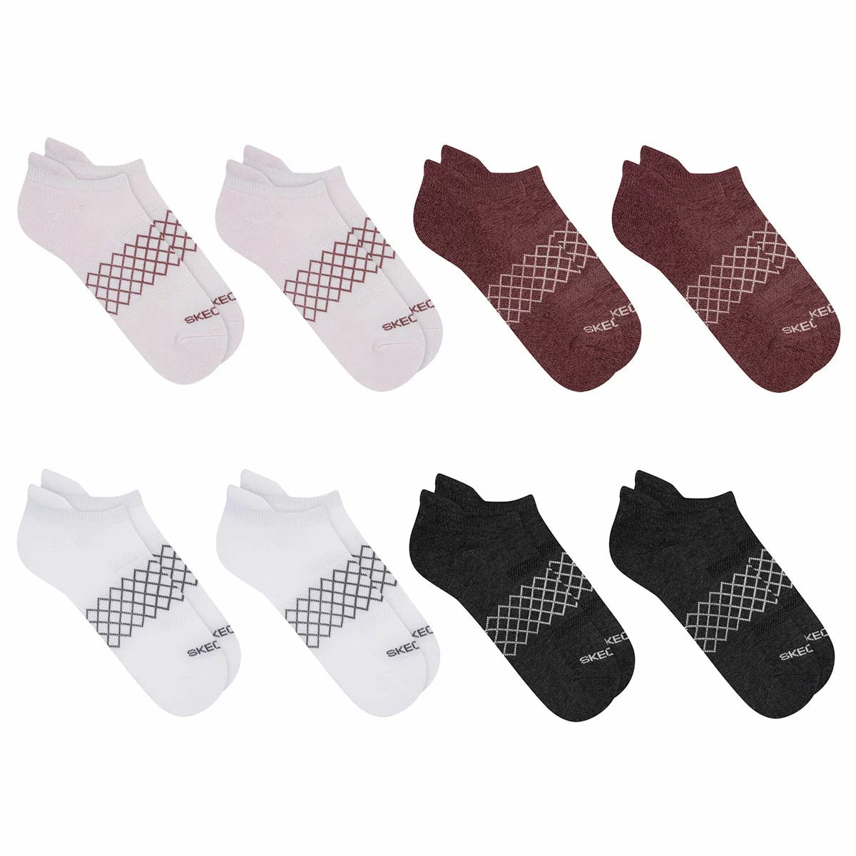 Skechers Women's No Show Sock 8 Pack, view 19