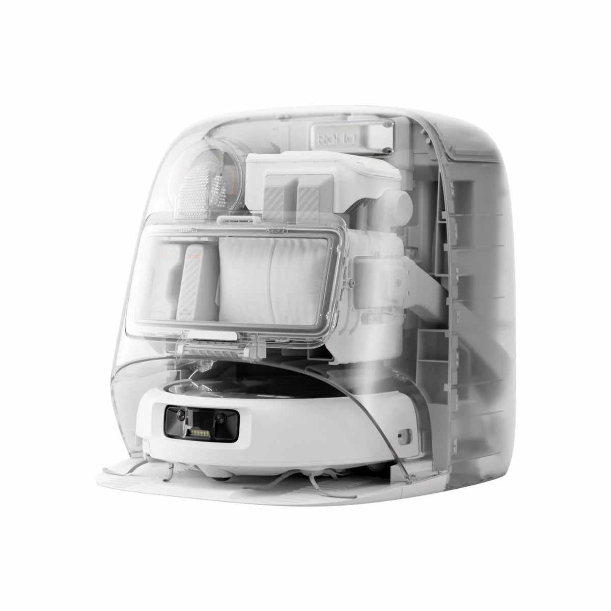 DJI Romo P Robot Vacuum & Mop With Water Tank, view 4