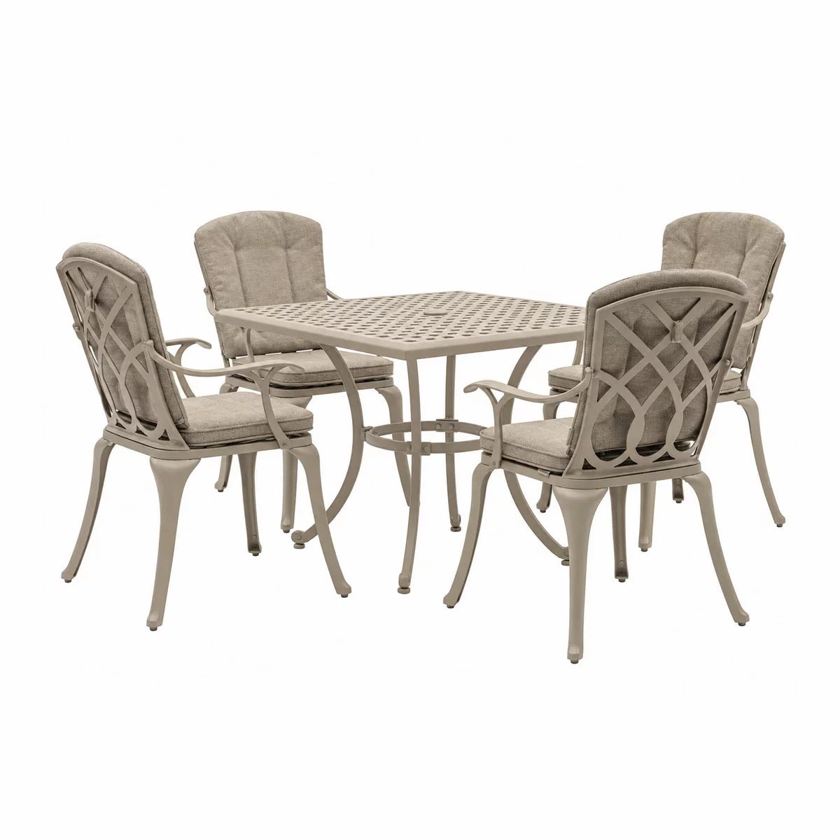 Bramblecrest Milan 5 Piece Dining Set in Stone, view 6