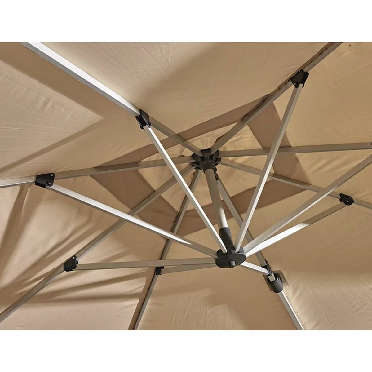 Bramblecrest Chicester Cantilever Umbrella with Base, view 2