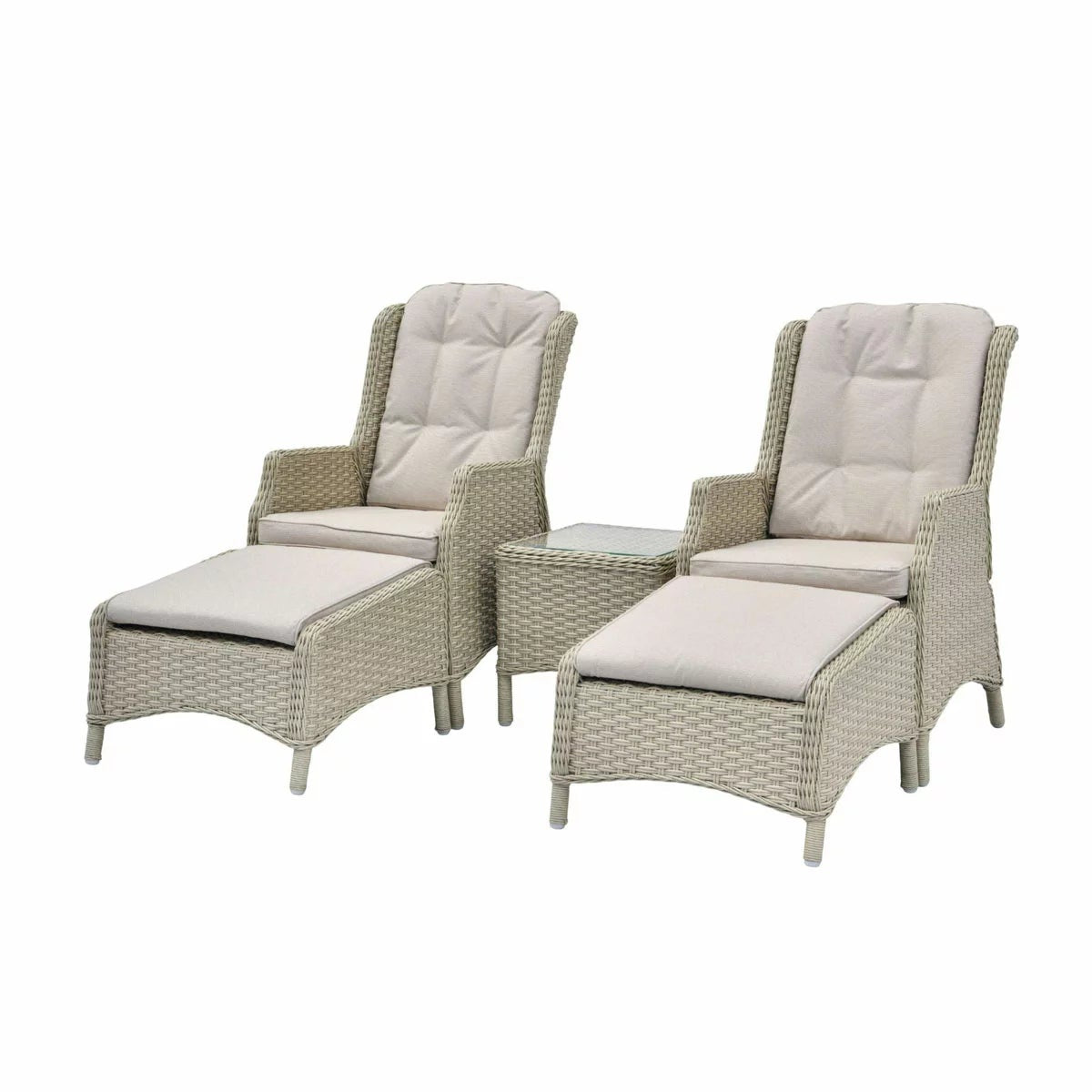 Bramblecrest Woodchester Reclining Sun Lounger - Set of 2, view 5