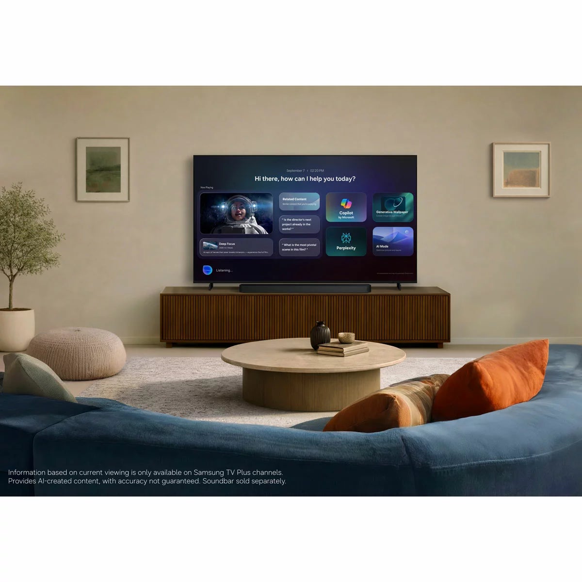 Samsung QE100QN80HUXXU 100 Inch Neo QLED 4K Ultra HD Smart TV, view 4