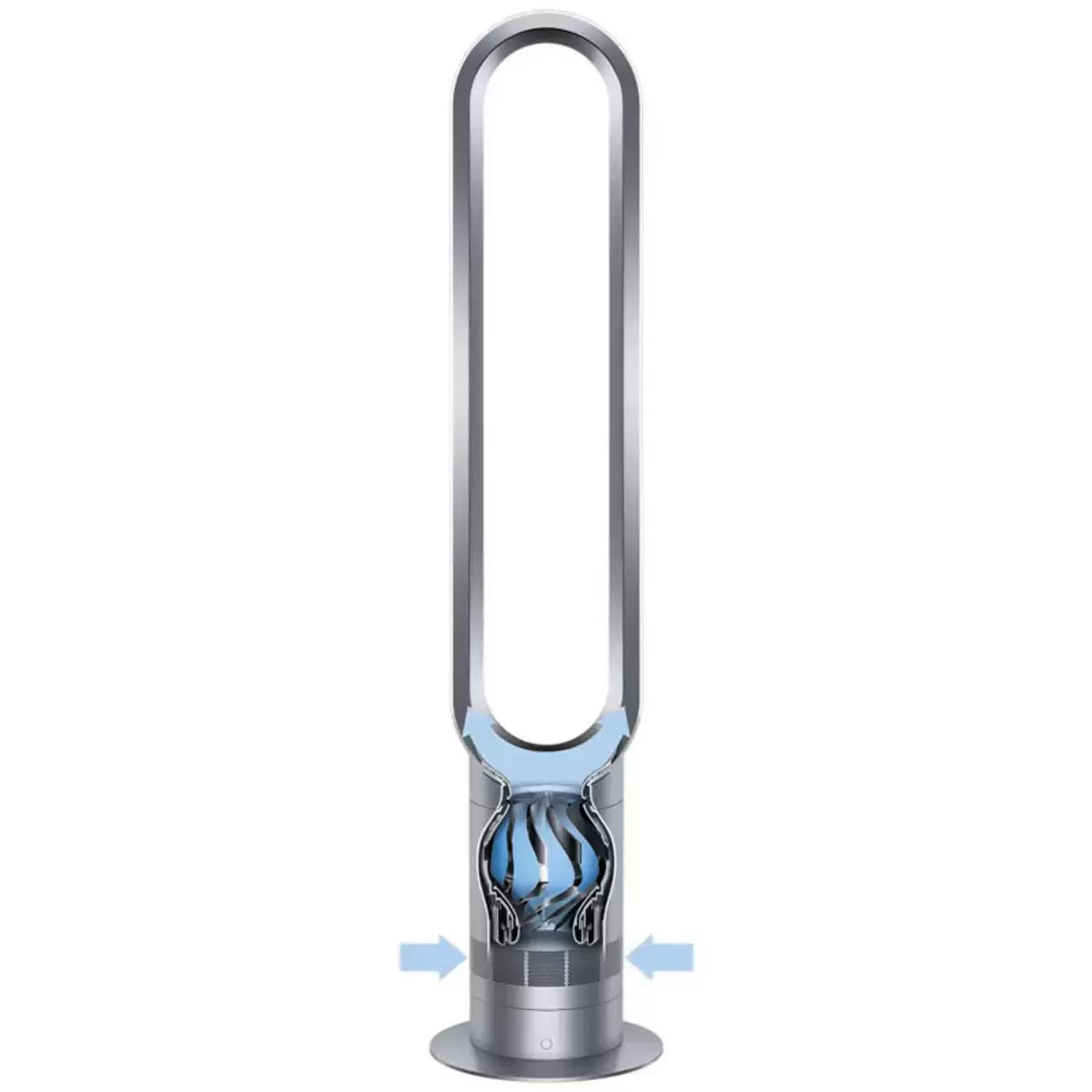 Dyson AM07 56 W 10 Speed Tower Fan - White/Silver