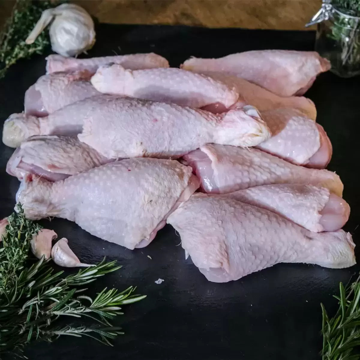 Herb Fed Free Range Chicken Drumstick Box, 4kg (Serves 14-16 people)
