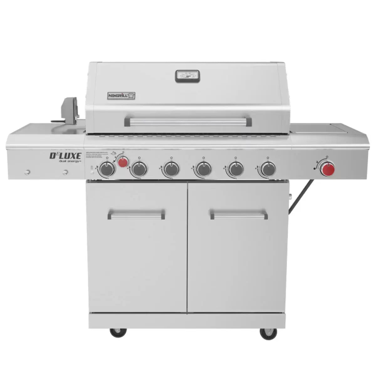 Nexgrill 7 Burner Stainless Steel Gas Barbecue + Side Burner + Rotisserie Kit +