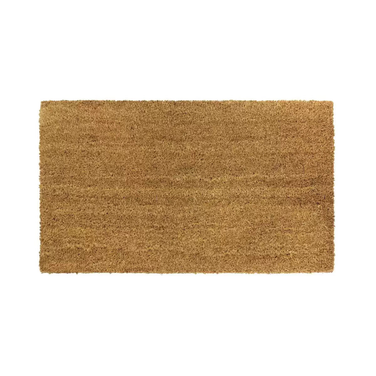 JVL Manor Natural Coir Latex-Backed Door Mat, 40 x 70cm