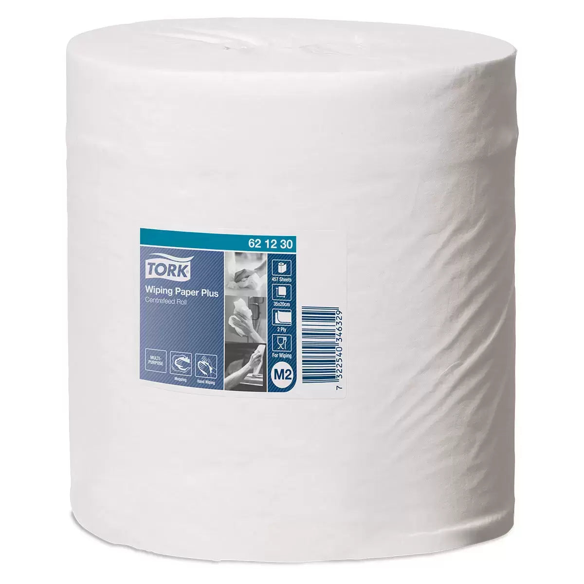 Tork Wiping Paper Plus CentreFeed in White, 6 x 157.5m Pallet Deal (30 Units)