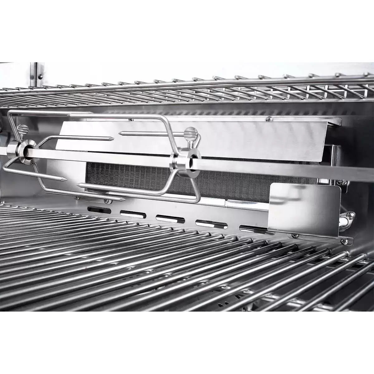 Nexgrill 7 Burner Stainless Steel Gas Barbecue + Side Burner + Rotisserie Kit +