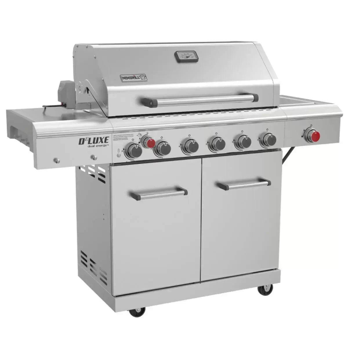 Nexgrill 7 Burner Stainless Steel Gas Barbecue + Side Burner + Rotisserie Kit +