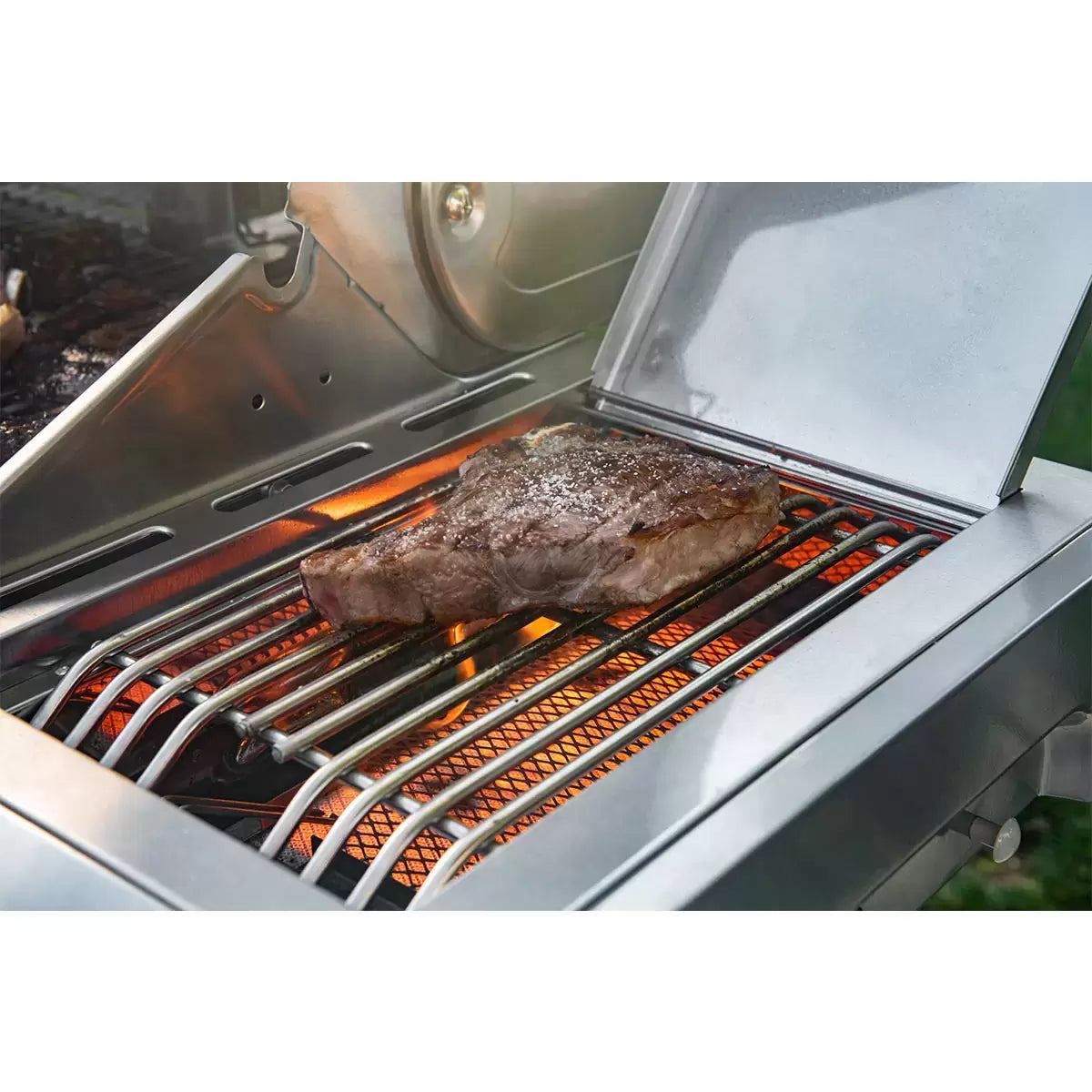 Nexgrill 7 Burner Stainless Steel Gas Barbecue + Side Burner + Rotisserie Kit +