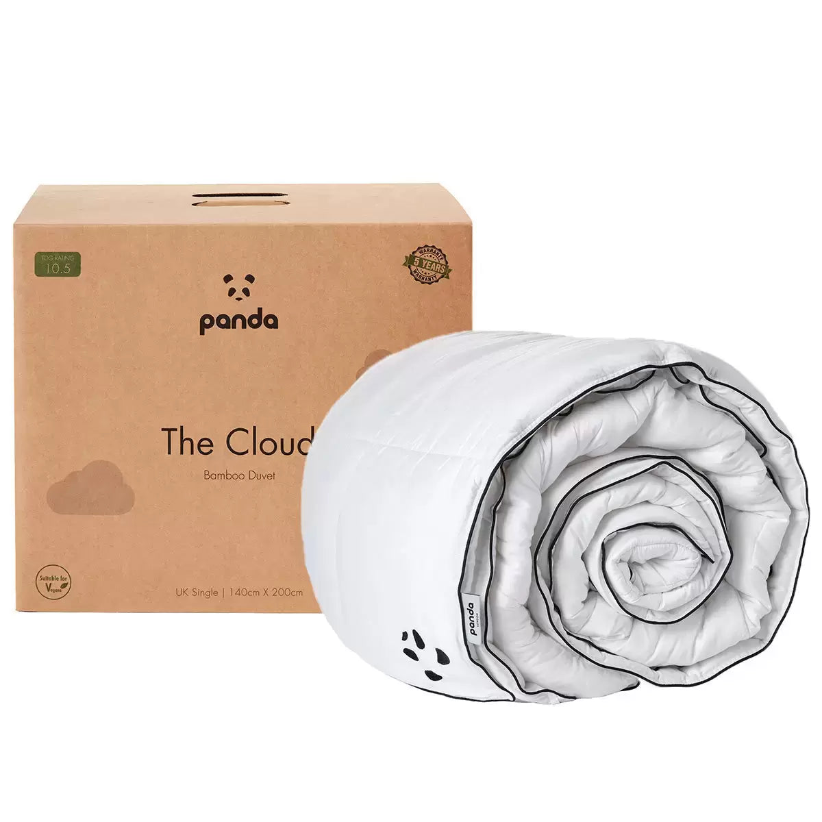 Panda The Cloud Bamboo 10.5 Tog All Seasons Duvet in 4 Sizes