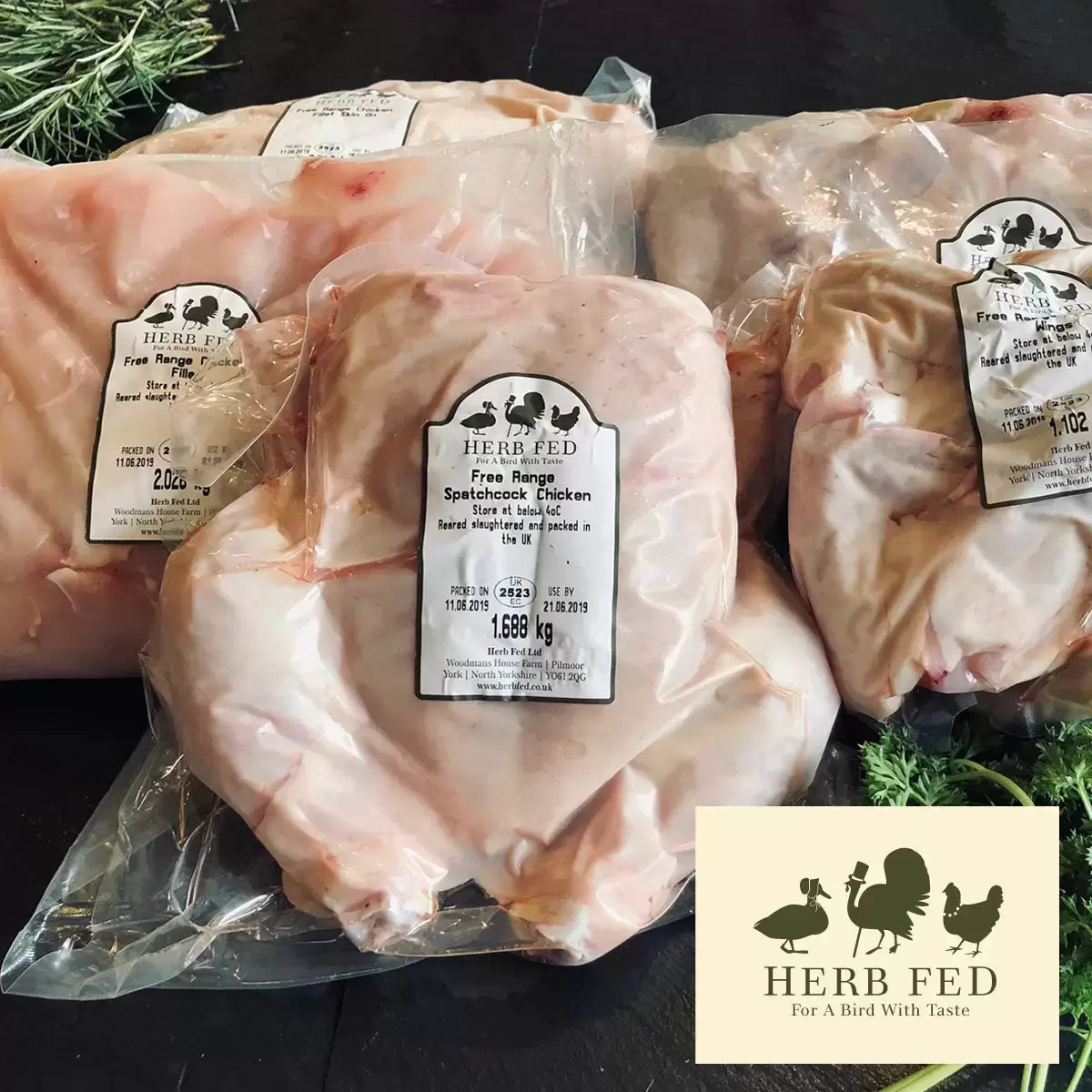 Herb Fed Free Range BBQ Chicken Box, 9kg