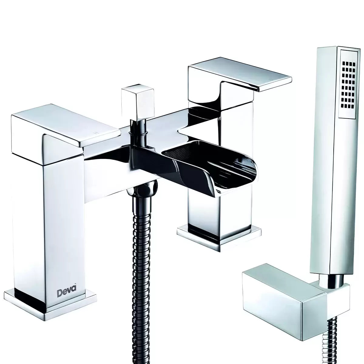 Methven Deva Sparkle Deck Mounted Bath Shower Filler with Shower Mixer, Model