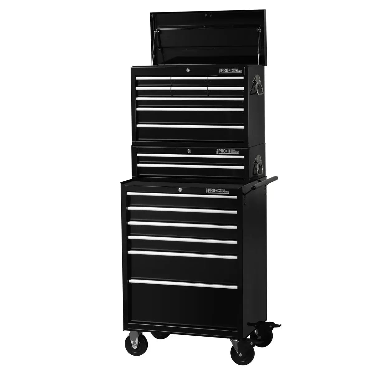 Hilka HD Pro+ 29" (74cm) 17-Drawer Combination Tool Chest Trolley
