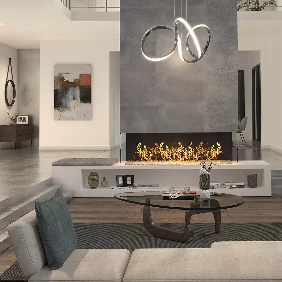 Artika Swirl LED Pendant Light