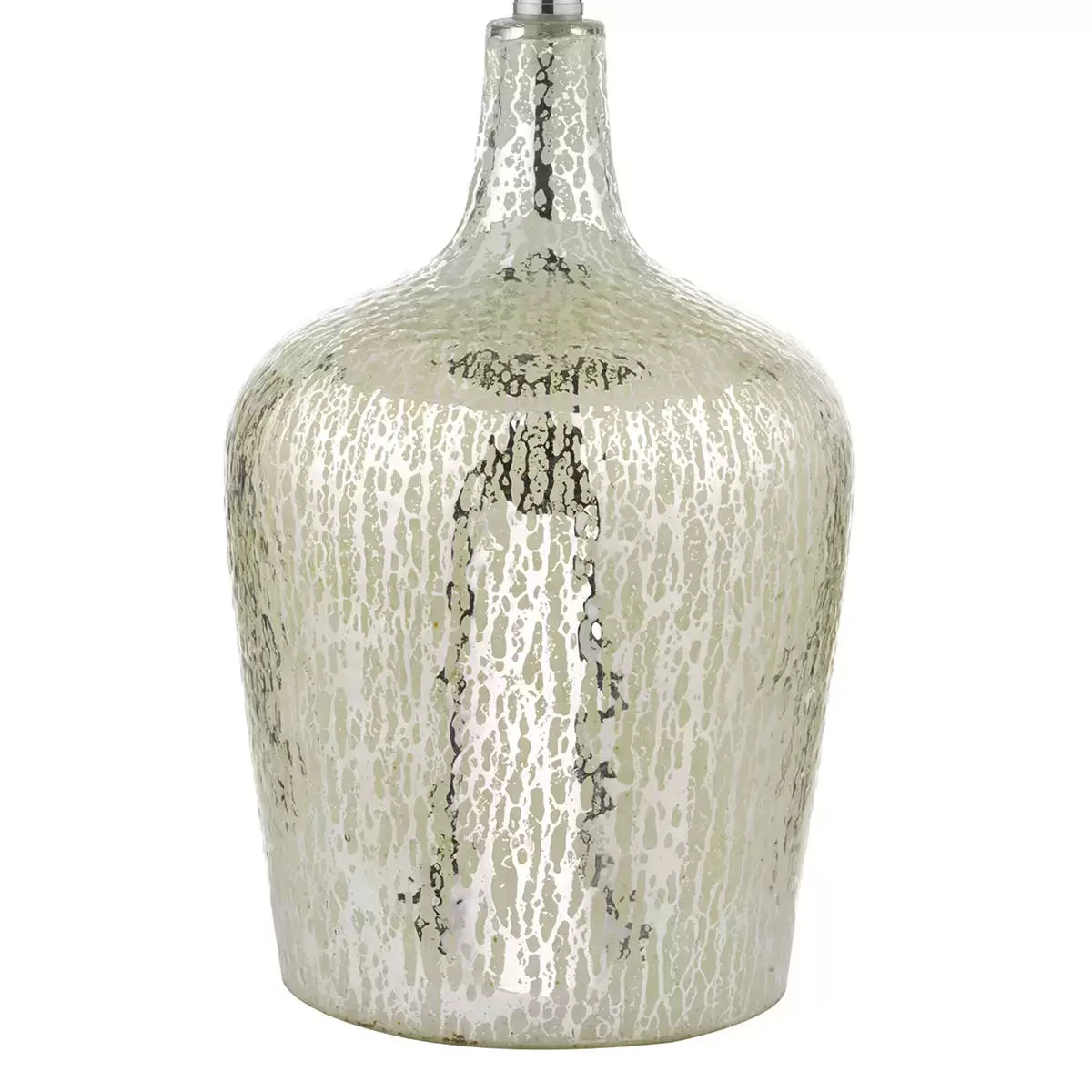 Lolek Silver Glass Dual Light Table Lamp