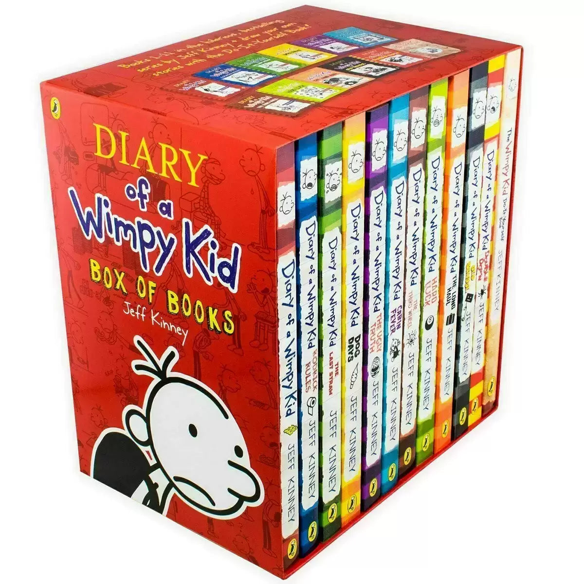 Diary of a Wimpy Kid x12 Book Boxset, Jeff Kinney (9+ Years)