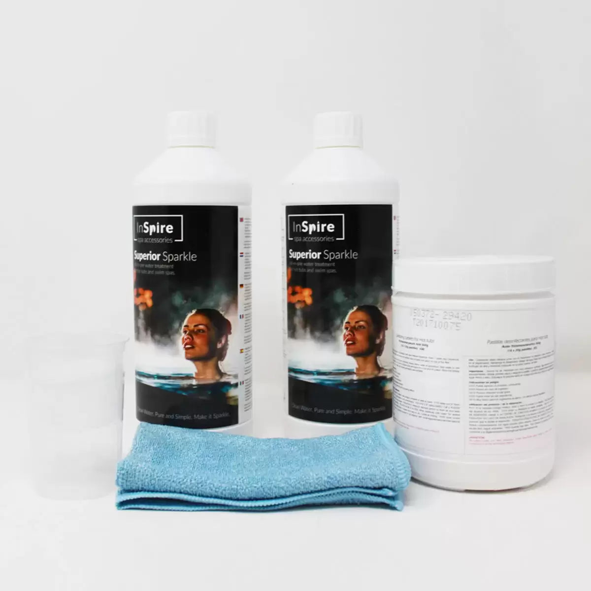 InSpire Superior Sparkle Spa Full Chemical Kit