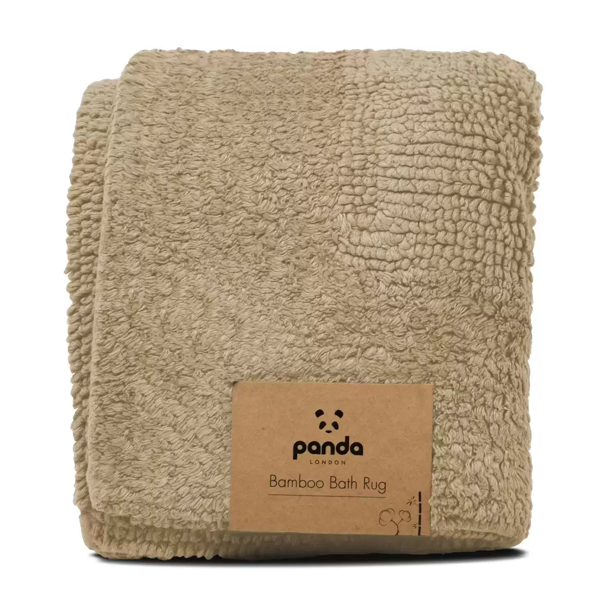 Panda Bamboo Bath Rug, 50 x 80 cm