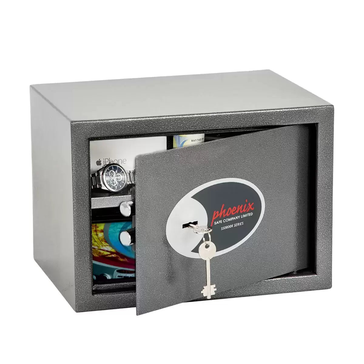 Phoenix 17 Litre Vela Home and Office SS0802K Security Safe with Key Lock