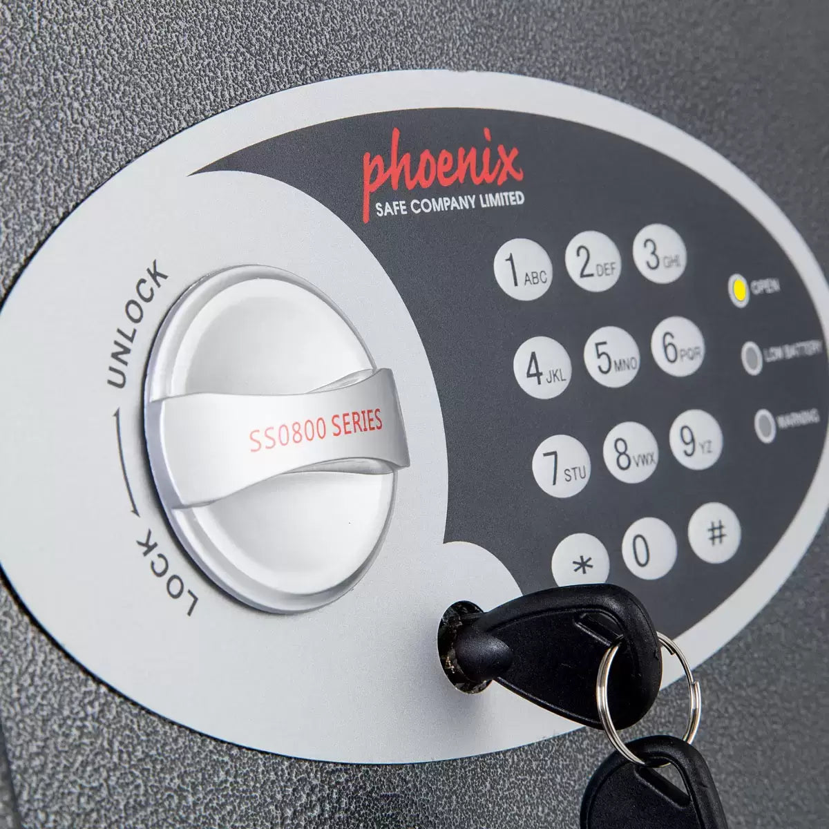 Phoenix 51 Litre Vela Home and Office SS0804E Security Safe with Electronic Lock