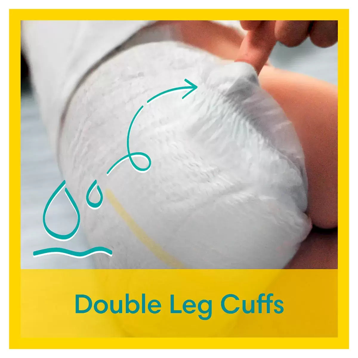 Pampers New Baby Nappies Size 1, 135 x 80 Jumbo+ Pack