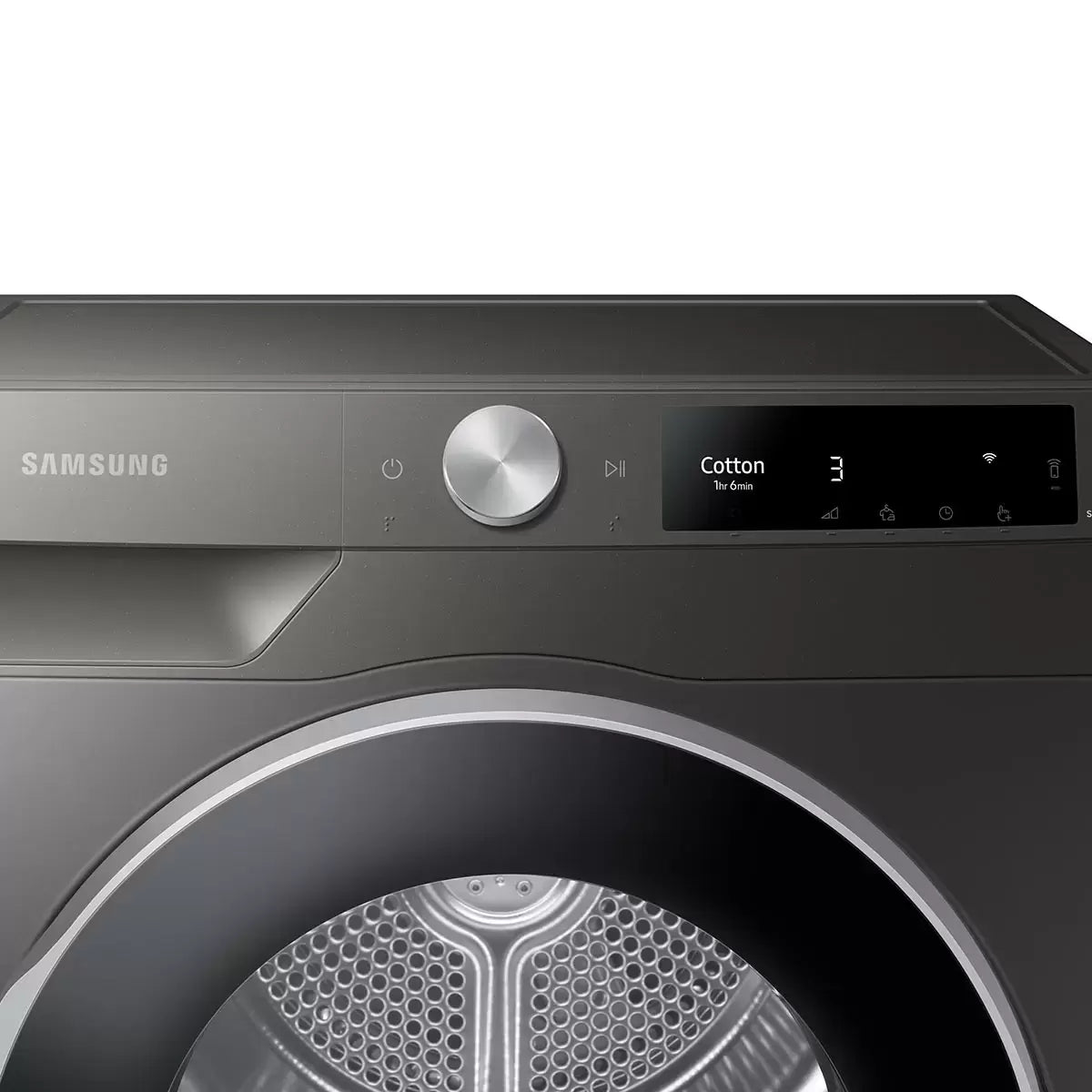 Samsung Series 6 DV90T6240LN/S1, 9kg, Heat Pump Tumble Dryer, A+++ Rated