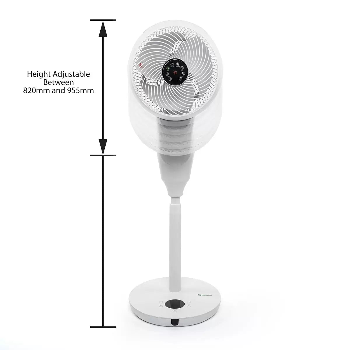 Meaco 10" Pedestal Air Circulator With Remote Control