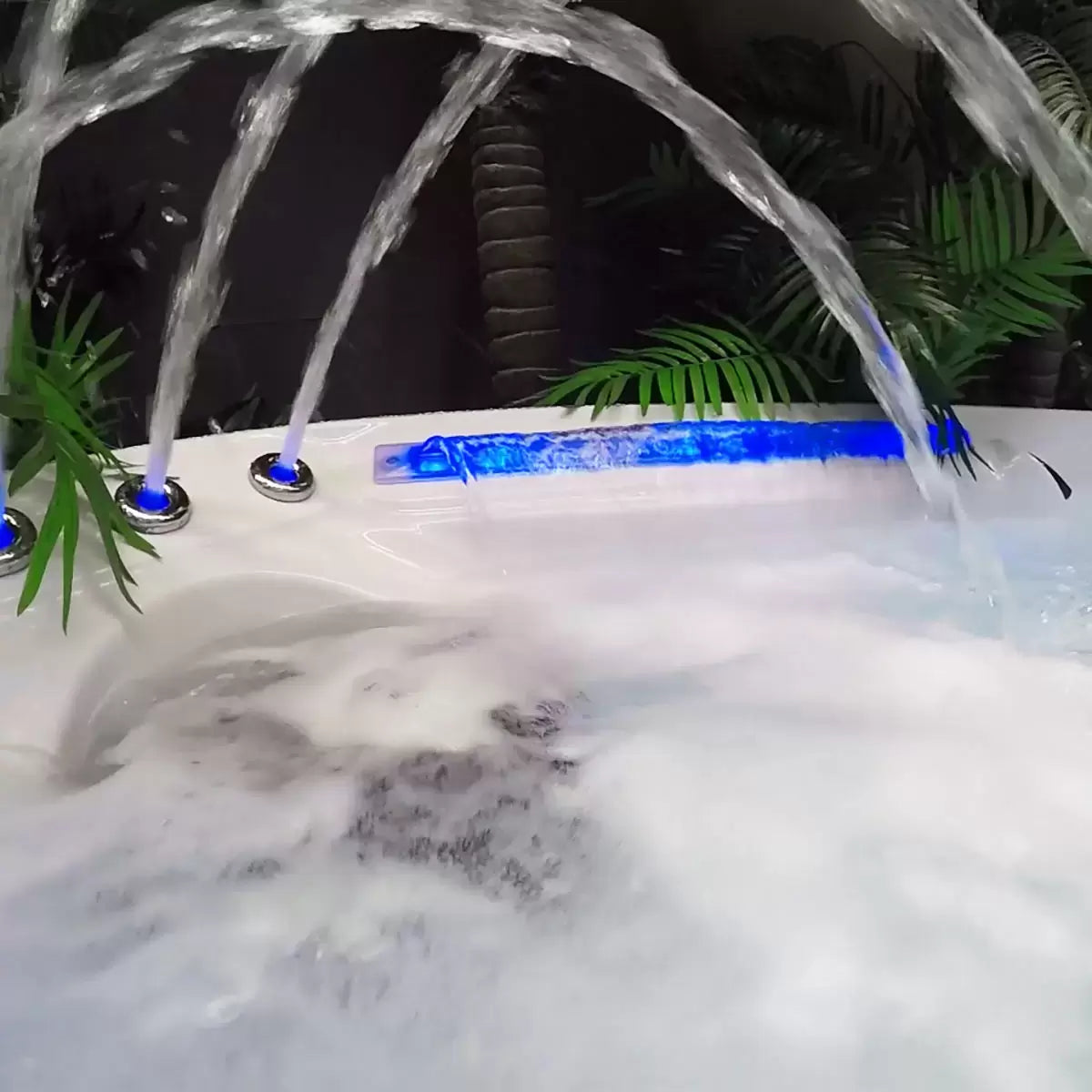 Blue Whale Spa Empire Beach 112-Jet 5 Person Hot Tub - Delivered and Installed